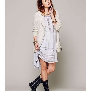 FREE PEOPLE Folk Embroidered Dress